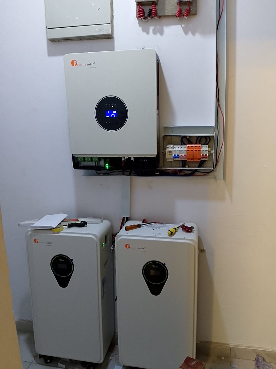 Qtechenergy's tweet photo. 12kva system delivered at Ado Ekiti #solarenergy https://t.co/YsGgko3Gih