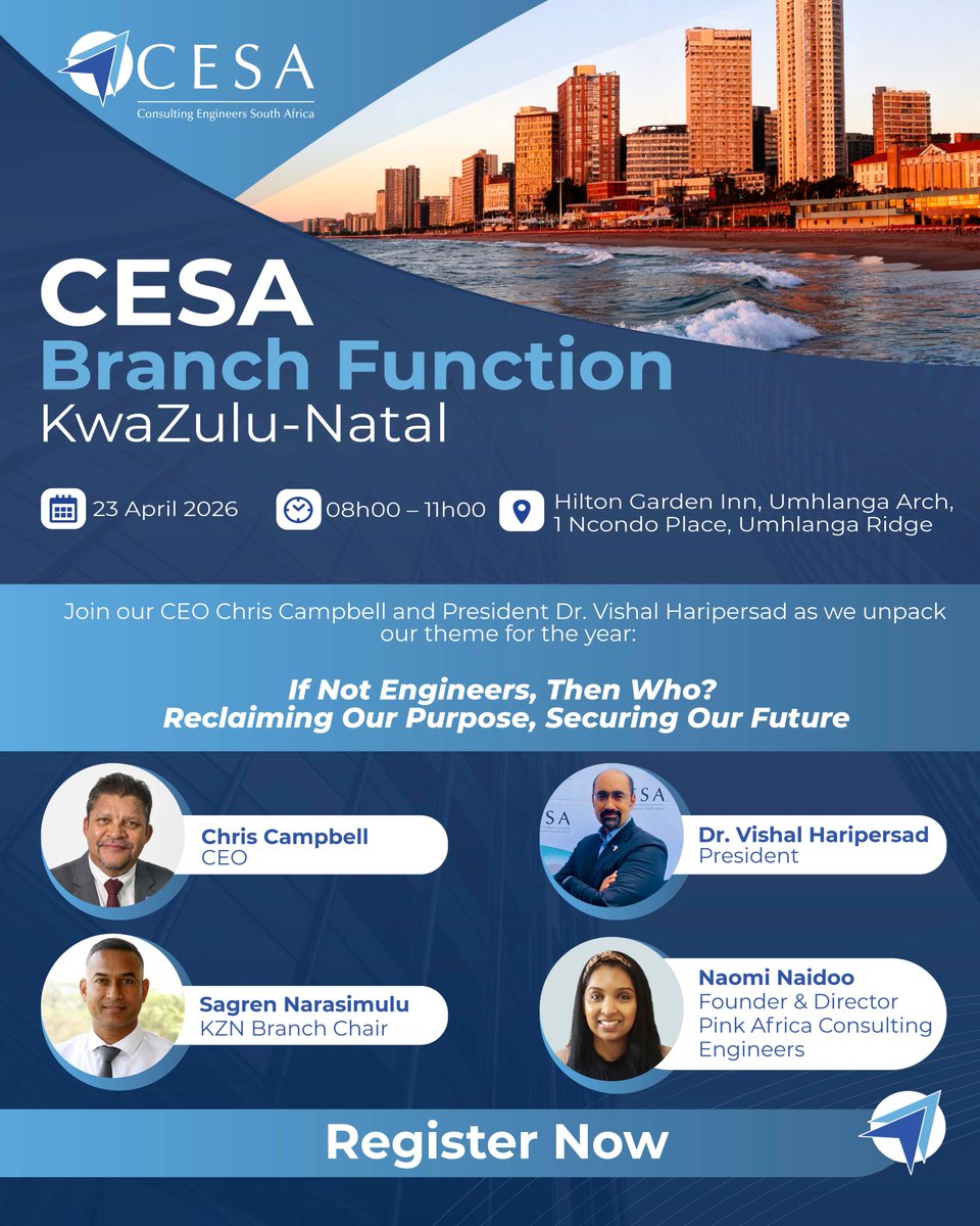 Consulting Engineers South Africa (CESA) tweet media