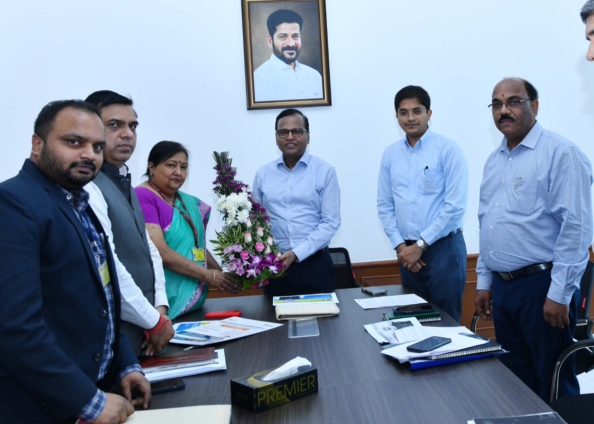 Office of Chief Secretary, Telangana Govt. tweet media