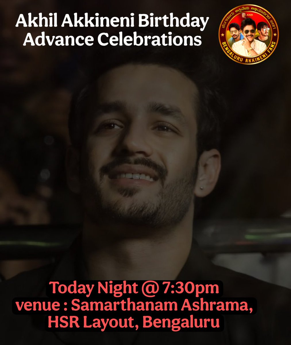 Bengaluru Akkineni Fans tweet media