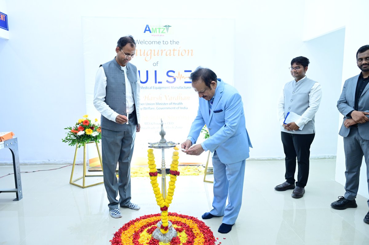 AP_MedTechZone's tweet image. ✨This World Health Day, Zuvio Healthcare takes a step forward in medical technology by starting production of dialysis machines and electro-medical devices at #AMTZ, inaugurated by @drharshvardhan . 

#MedTech #HealthTech #MedicalDevices #PatientSafety  #SyringePumps #MedTech