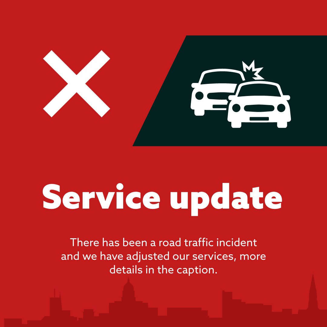 NETTram's tweet photo. ⚠️ We currently have no tram service between Clifton Centre &amp; Clifton South

Please allow extra time when planning your journey.

For more information and further updates, check our service status page.

https://t.co/EIqRy8wnpU https://t.co/qw1YfcW4zA