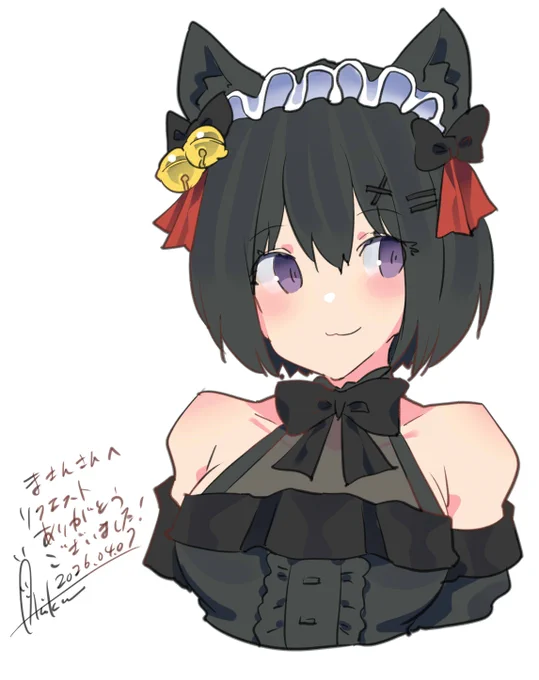 にゃ! #闇猫おすゞ