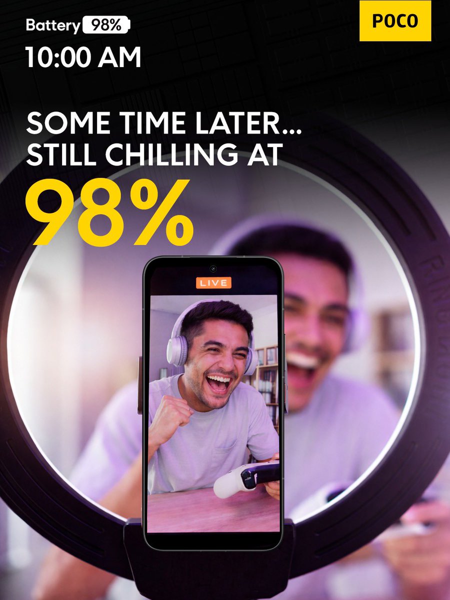 POCO India tweet media