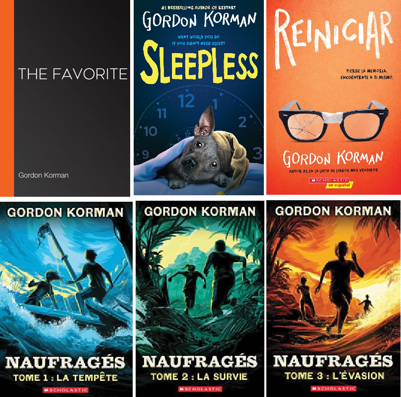 Raymond Jardine (a Gordon Korman fan) tweet media