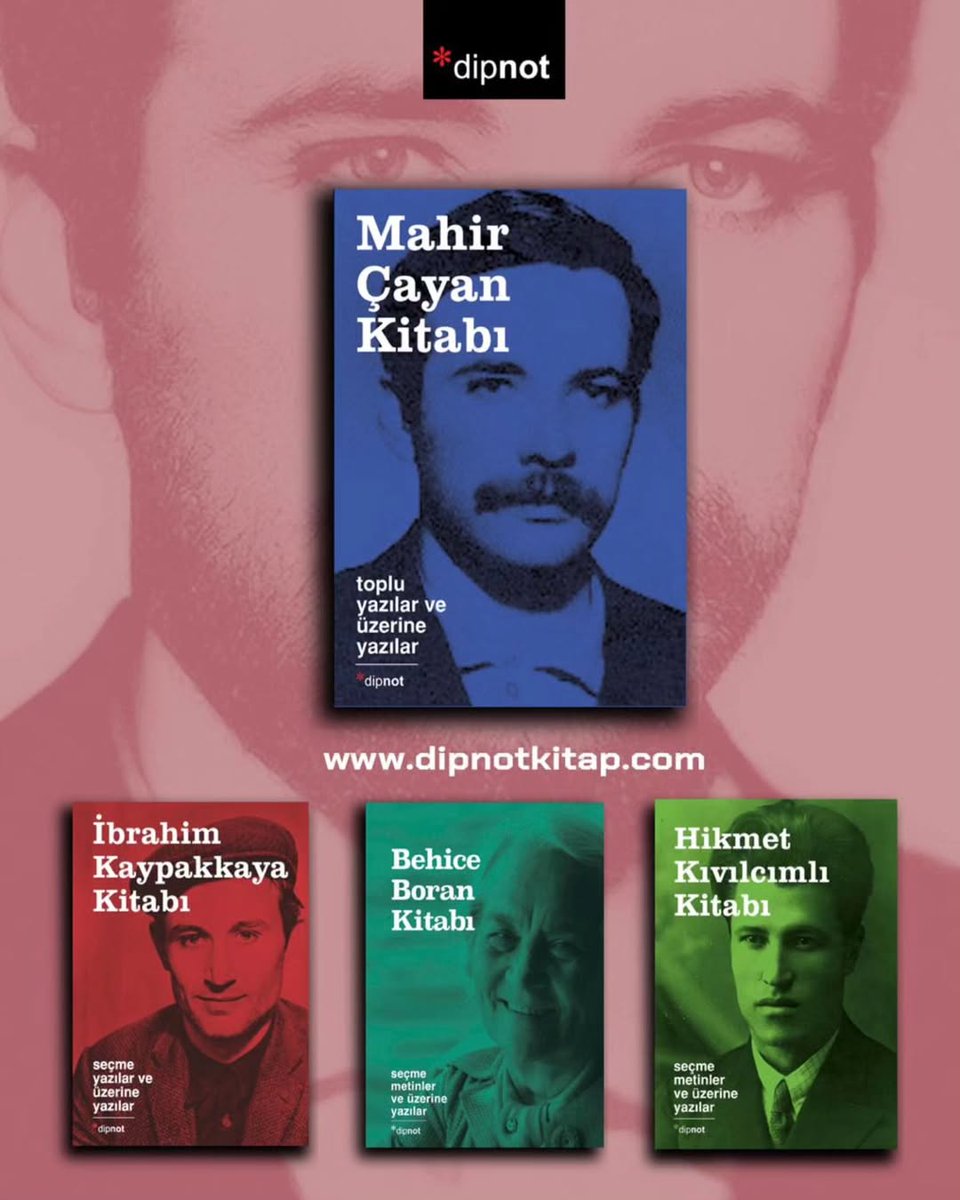 DipnotY's tweet photo. ✳️ Türkiye sosyalist soluna politik, örgütsel ve düşünsel bazda kaynaklık etmiş önderlerin teorik mirası...

🛒 https://t.co/5Tguc5cfSv https://t.co/0fPzSqKfjP