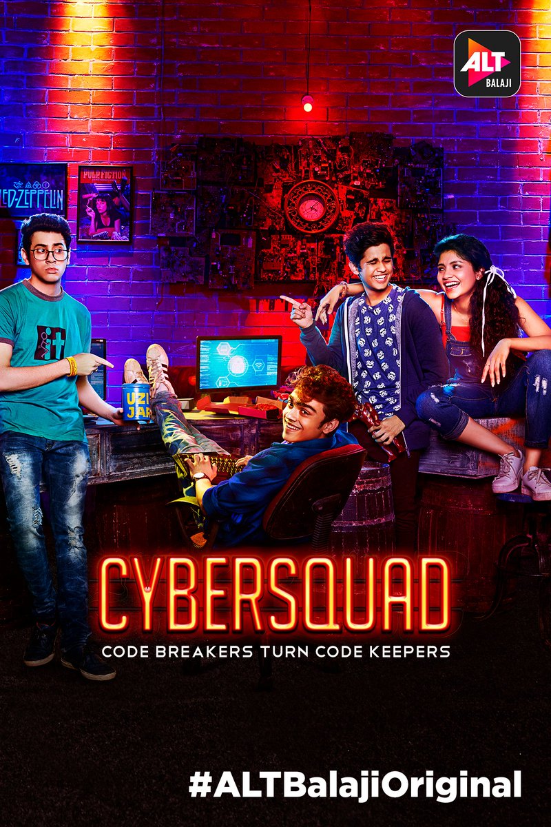 CinemaRareIN's tweet image. #CyberSquad S1 (2017), now streaming on @amazonMXPlayer &amp;amp; @PrimeVideoIN.

@Rohaan_ #SiddharthSharma #JovitaJose #OmkarKulkarni #RoshanPreet #PrernaWanvari #KrissannBarretto

#SuyashVadhavkar #AbhayChhabra #NimishaPandey @ReshuNath @EktaaRKapoor @BTL_Balaji