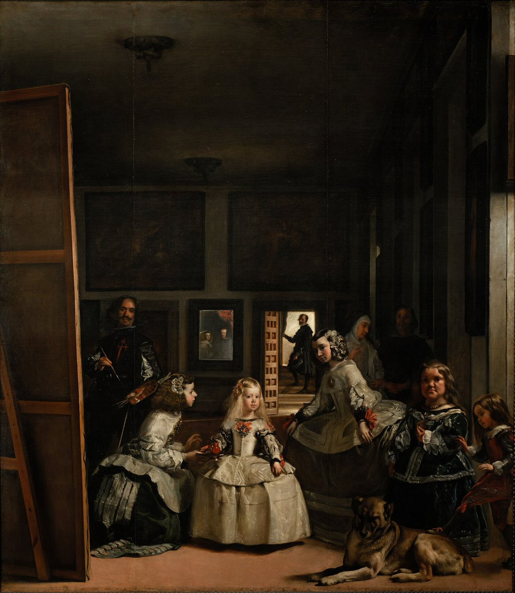SeekAfterBeauty's tweet image. Las Meninas (c. 1657), by Diego Velázquez