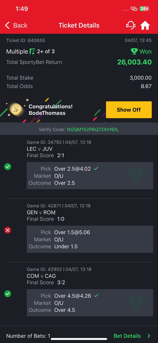 Bode Thomas tweet media