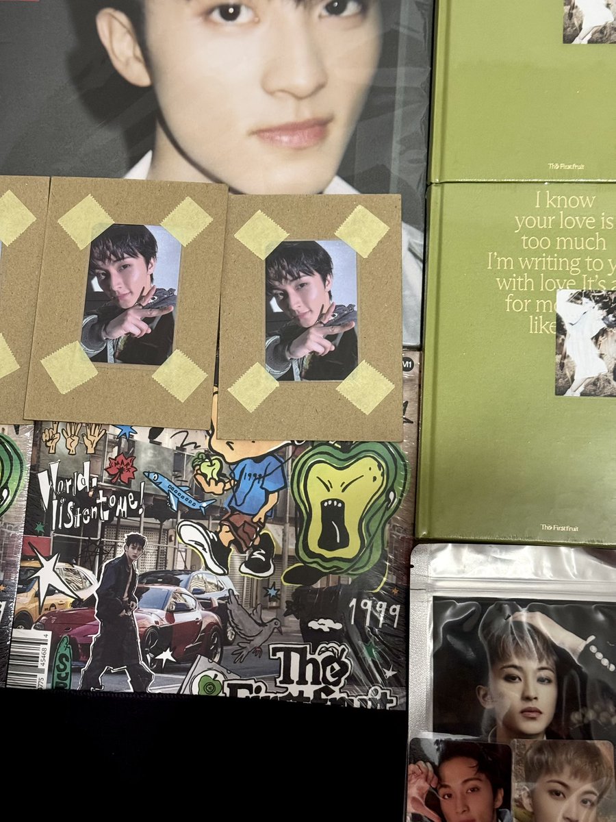 archvenrdy's tweet photo. MERCH AAB MARK 🐯

➡️ album TFF, LP mark, photocard mark, dan slogan fansite! (bakal ada album dream &amp; 127) DAN ini akan aku beri secara GRATIS!

📌 rulesnya follow ig nasywardn_ dan tiktok archvenrdy🫰

nanti bakalan aku share link oren ditanggal 10 April di X dan IG🥹💚 https://t.co/KBHtApoSCi
