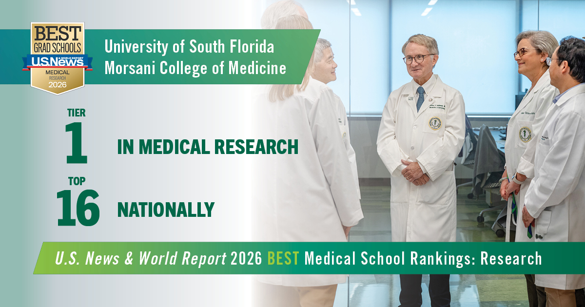 USF Health Medicine tweet media