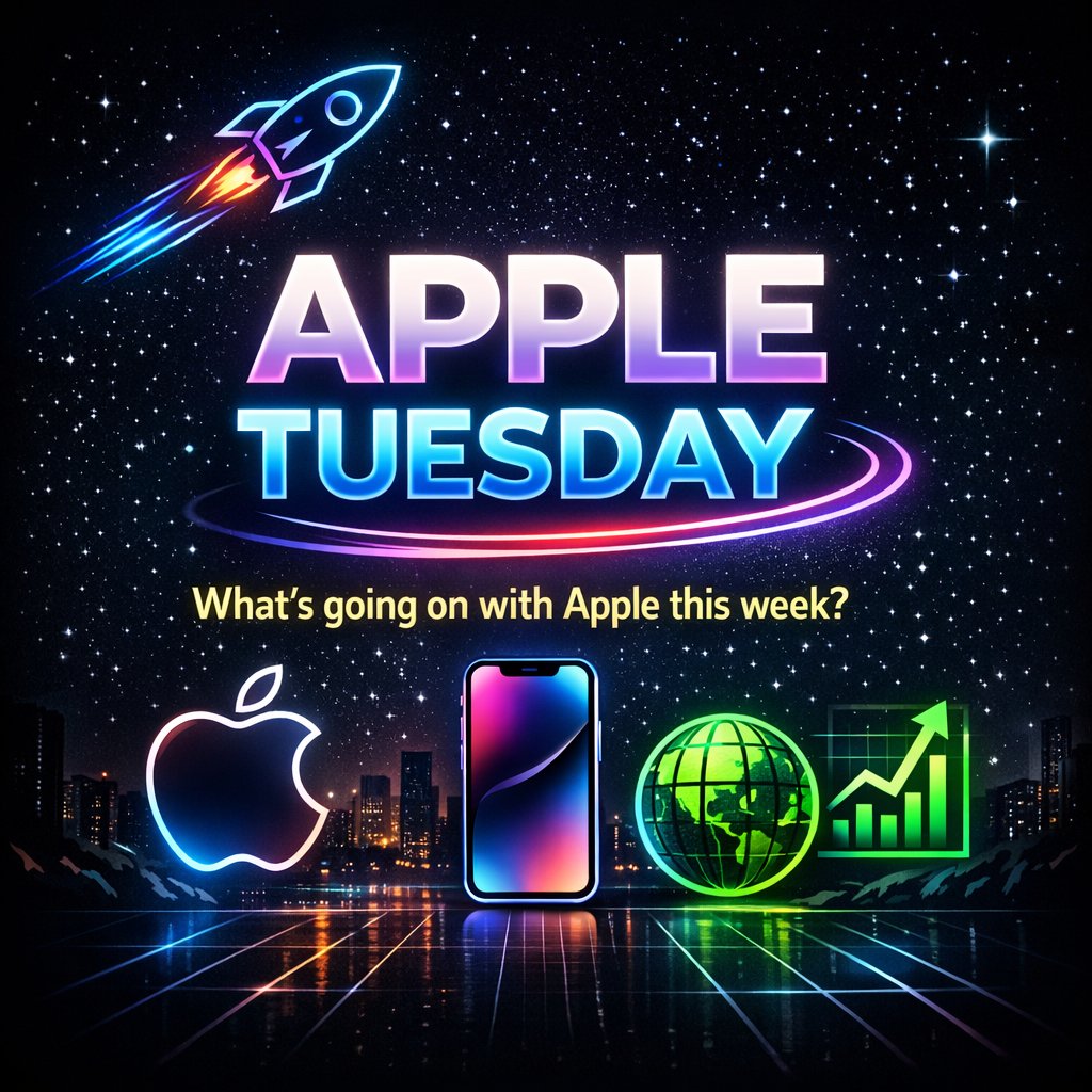 jcmoritz's tweet photo. Apple Tuesday 🚀 — iPhone Fold leaks, Siri AI delays, Apple TV+ wins, and a 50‑year milestone. Cupertino still sets the pace. https://t.co/pczq29ULZd