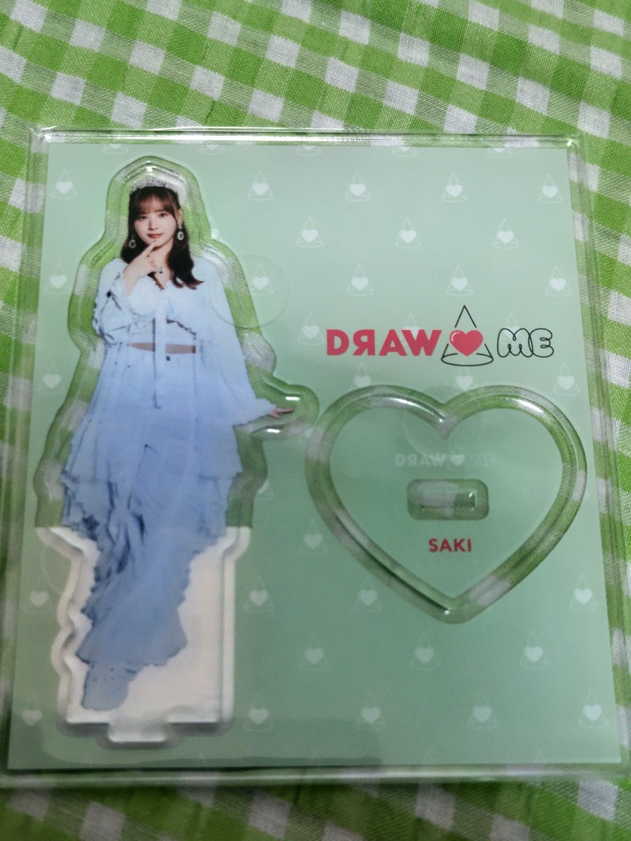 DRAW♡ME 立野沙紀さん　アクスタ この私がまさかアイドルアクスタを買うことになるとは思わなかった