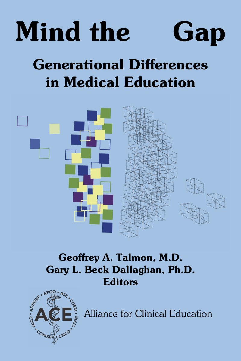 ericvdluft's tweet photo. Gegensatz Press Book of the Week: Mind the Gap: Generational Differences in Medical Education: https://t.co/P0SrNsUIs9 #MedicalEducation #meded https://t.co/hbkWJq1lOc