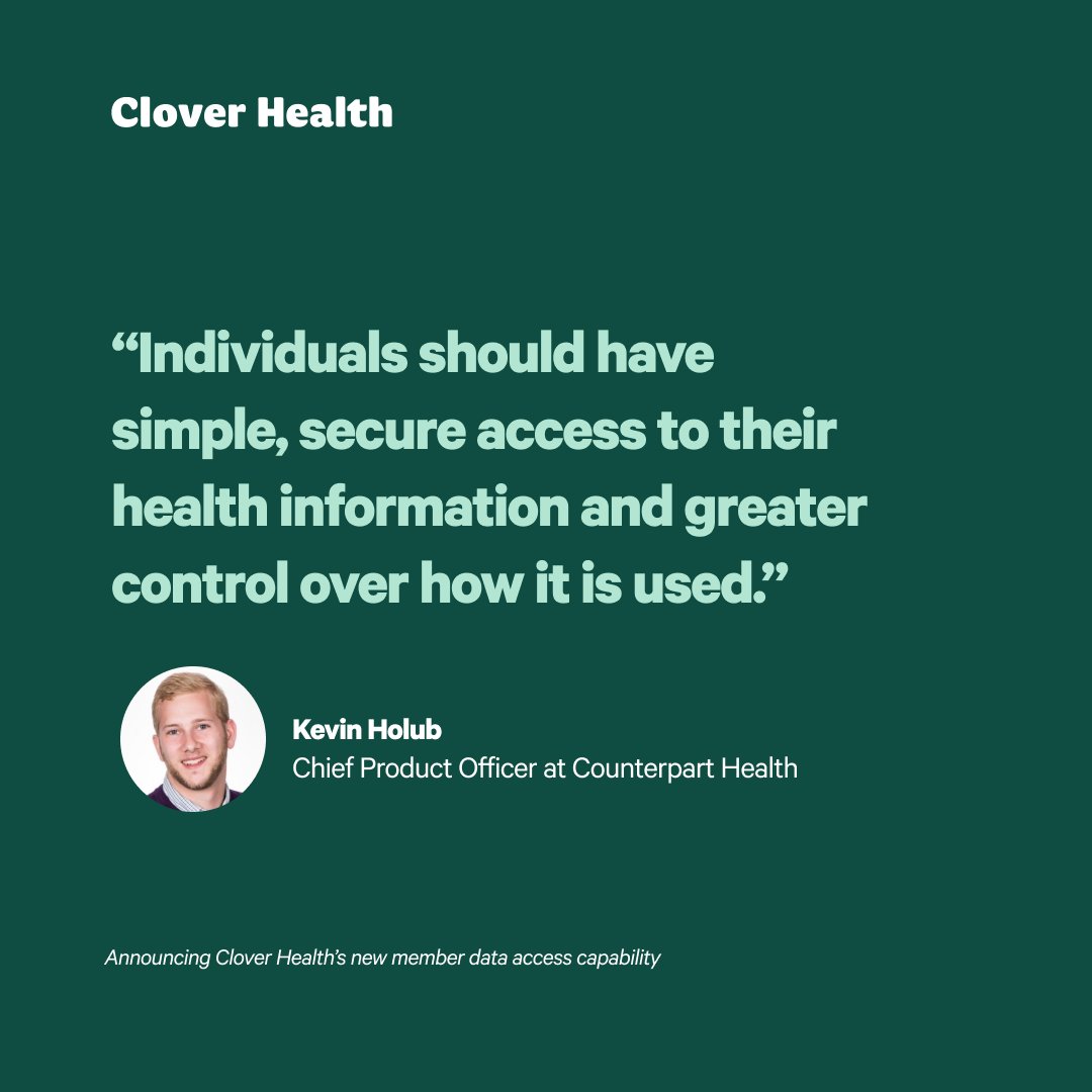 Clover Health tweet media