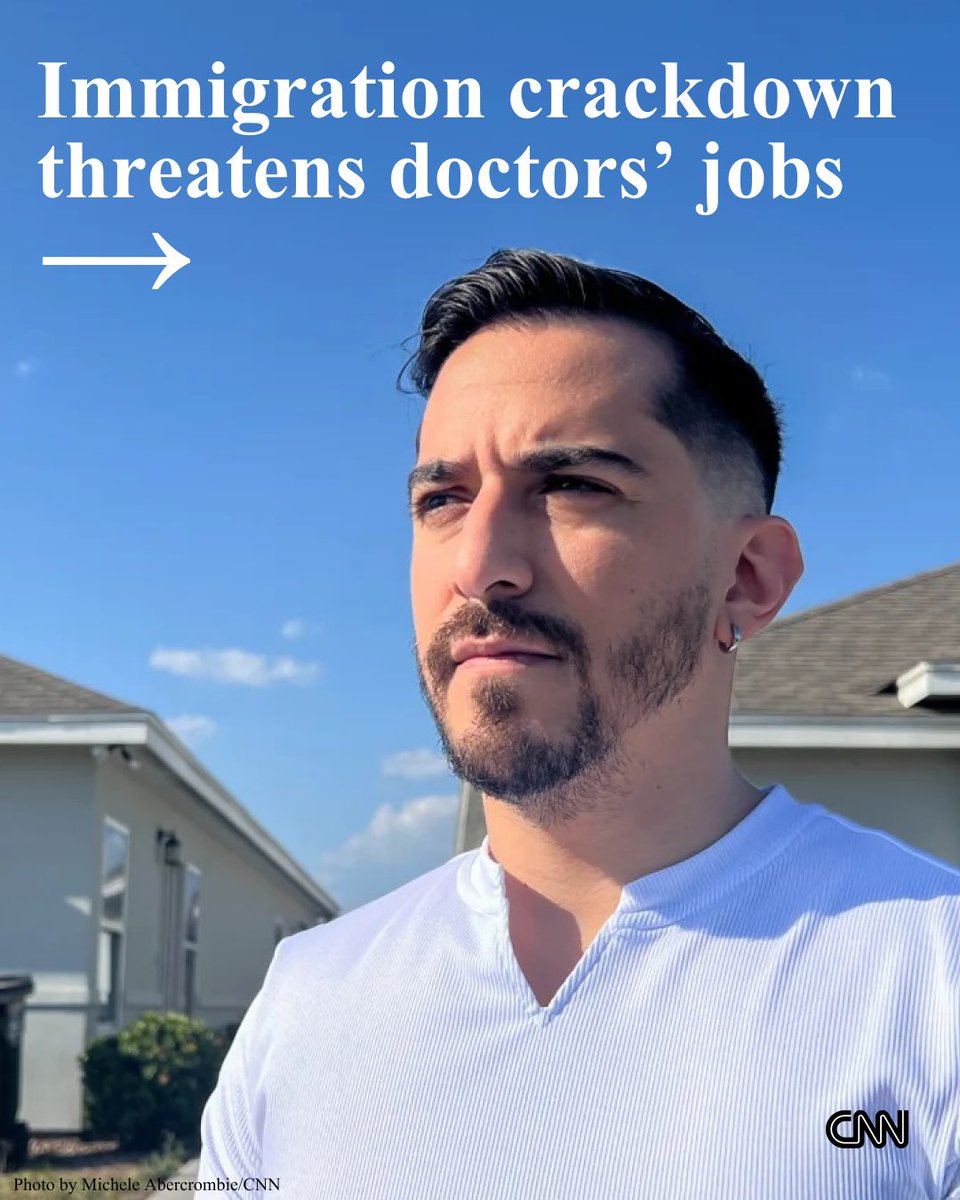 MichalRuprecht's tweet photo. Trump administration policy changes are putting a growing number of immigrant doctors in limbo.

Immigrants from 39 countries are facing indefinite delays in decisions on their applications for visas, work permits and green cards.

These are their stories: https://t.co/sFWM7tbwCg https://t.co/SwI2J9N8qd