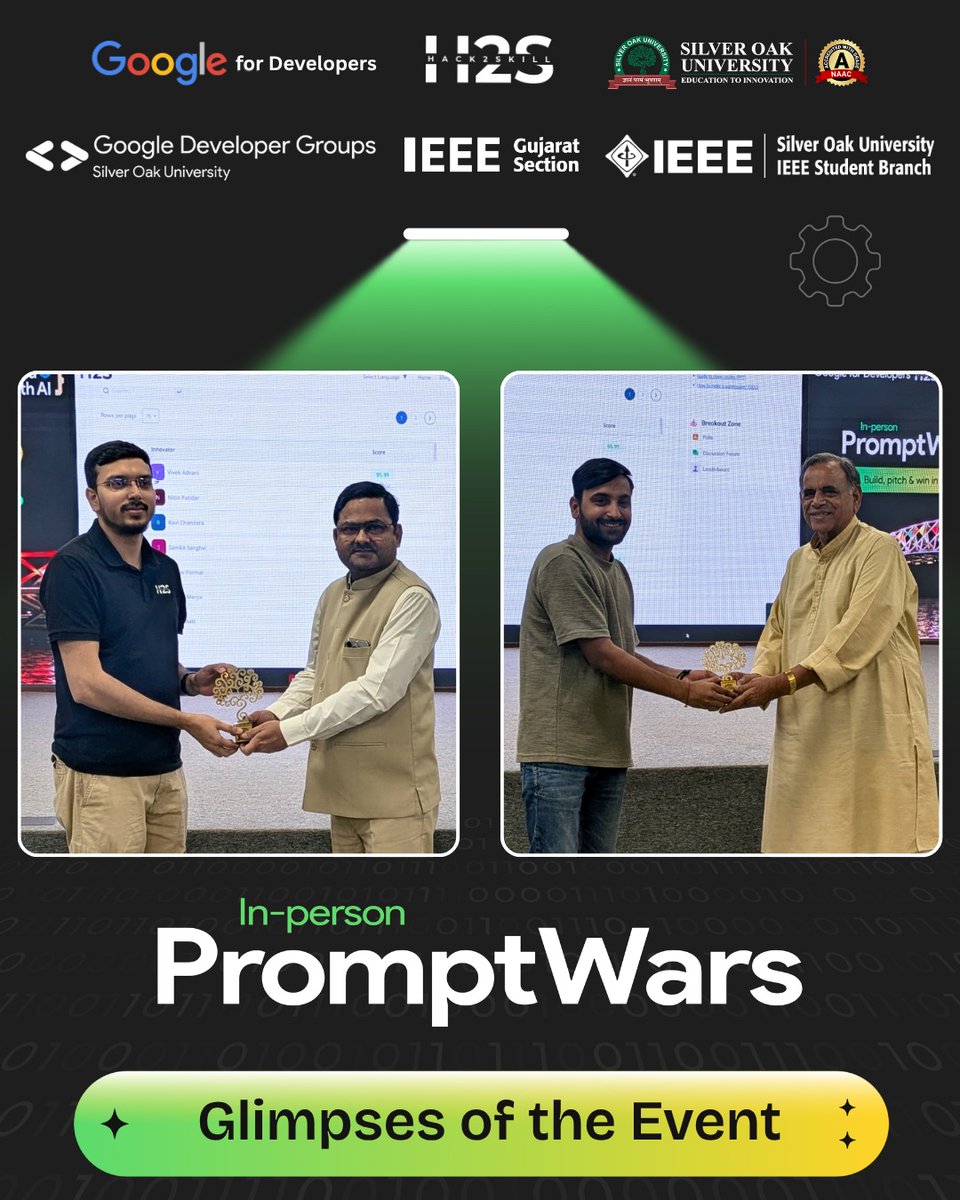 Silver Oak University IEEE SB tweet media