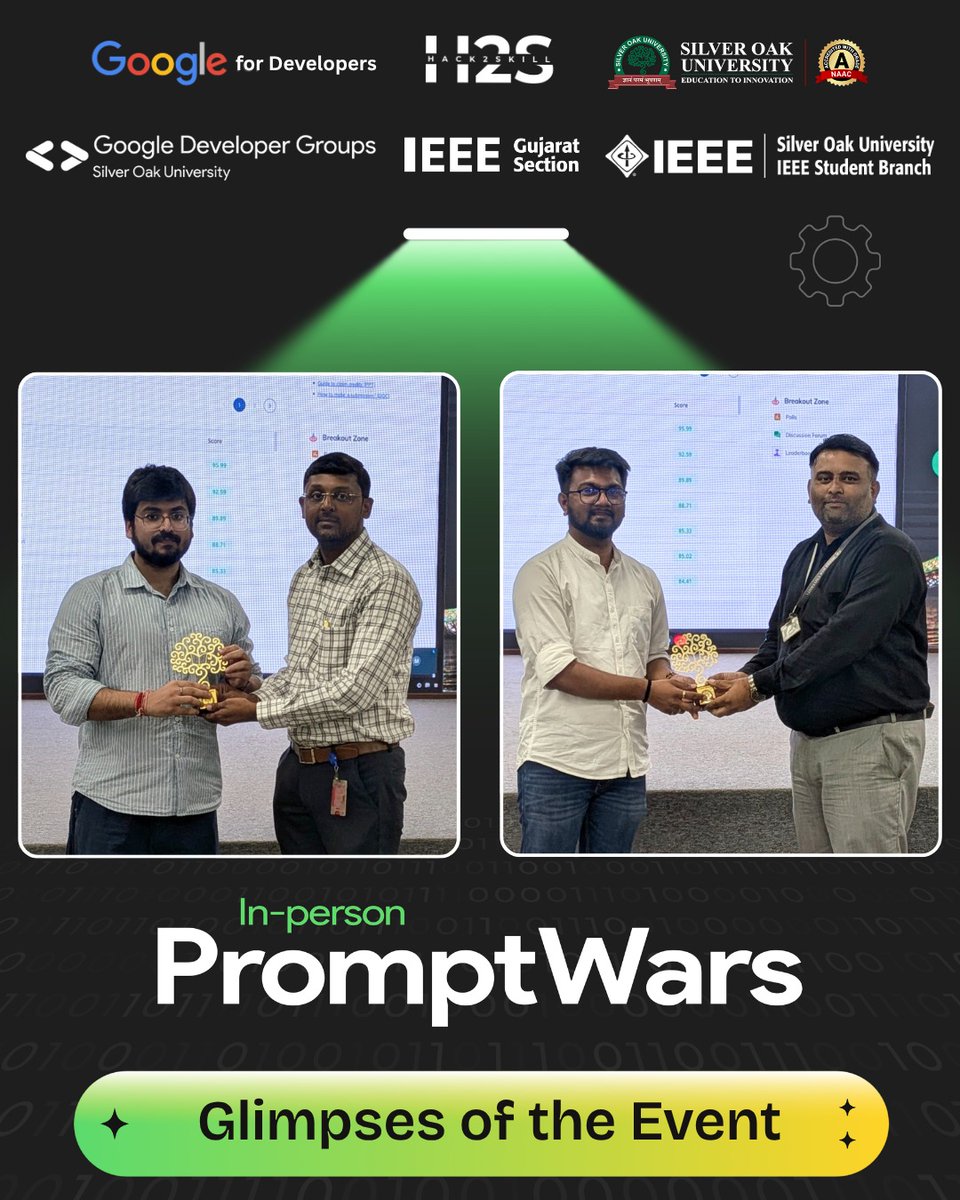 Silver Oak University IEEE SB tweet media