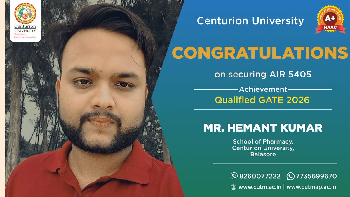 Centurion University tweet media
