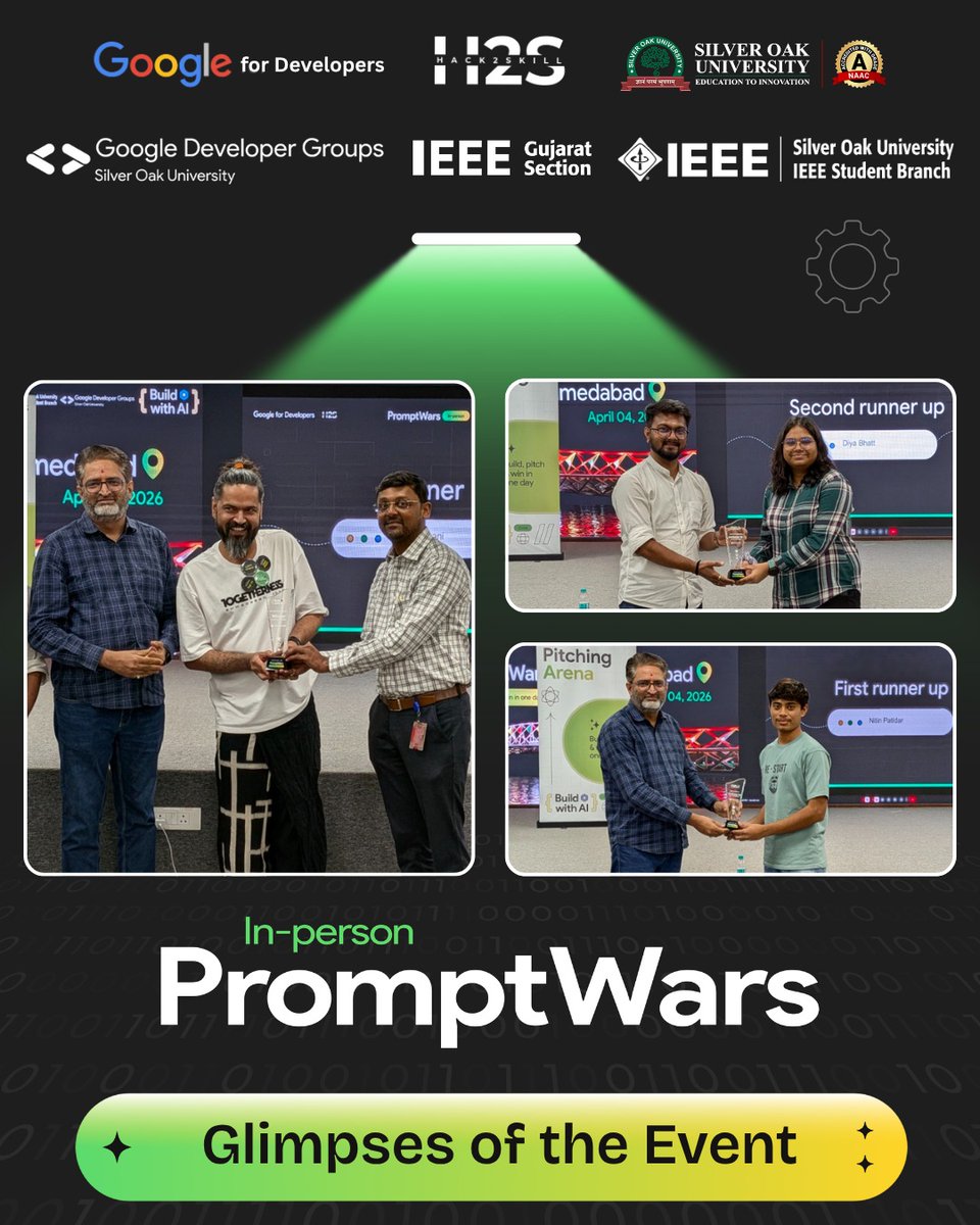 Silver Oak University IEEE SB tweet media