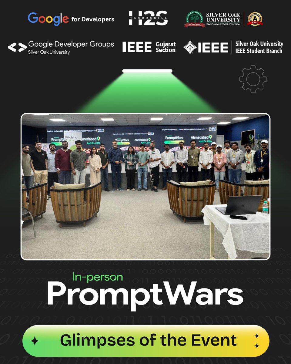 Silver Oak University IEEE SB tweet media