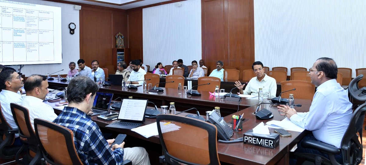 Office of Chief Secretary, Telangana Govt. tweet media