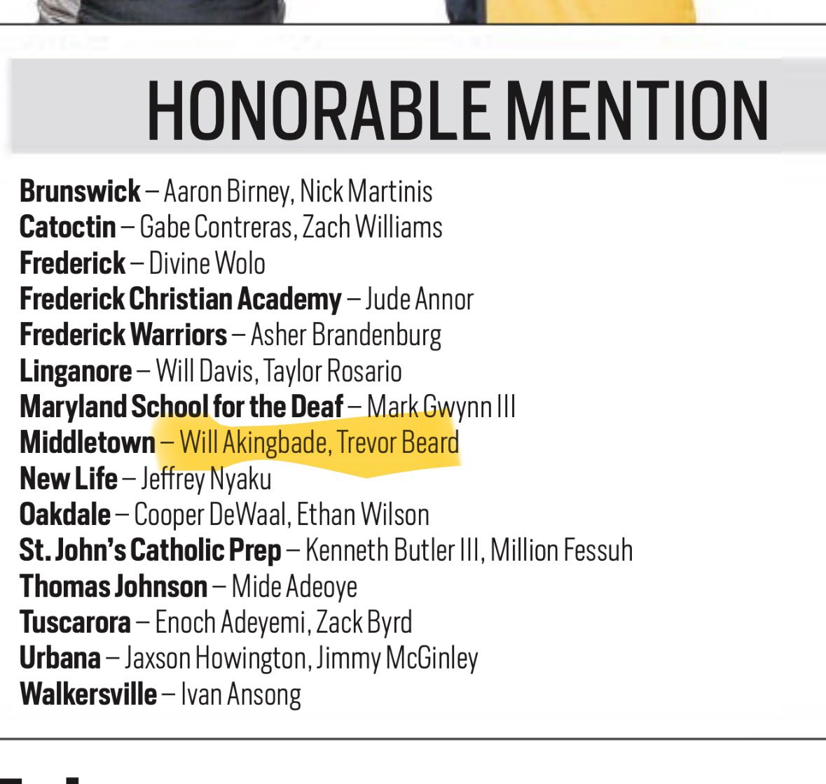 knightsbball's tweet photo. Congrats @akingbade_will and @tsbeard3 on their Honorable Mention All County selections! https://t.co/iORkBwNwyk