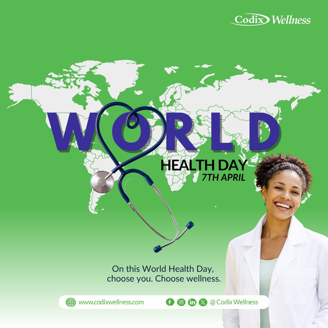 Happy World Health Day!
To celebrate World Health Day, let’s look at wellness through the lens of the "One Health" approach, the scientific understanding that our personal health is deeply connected to the health of our environment.
#codixwellness  #WorldHealthDay