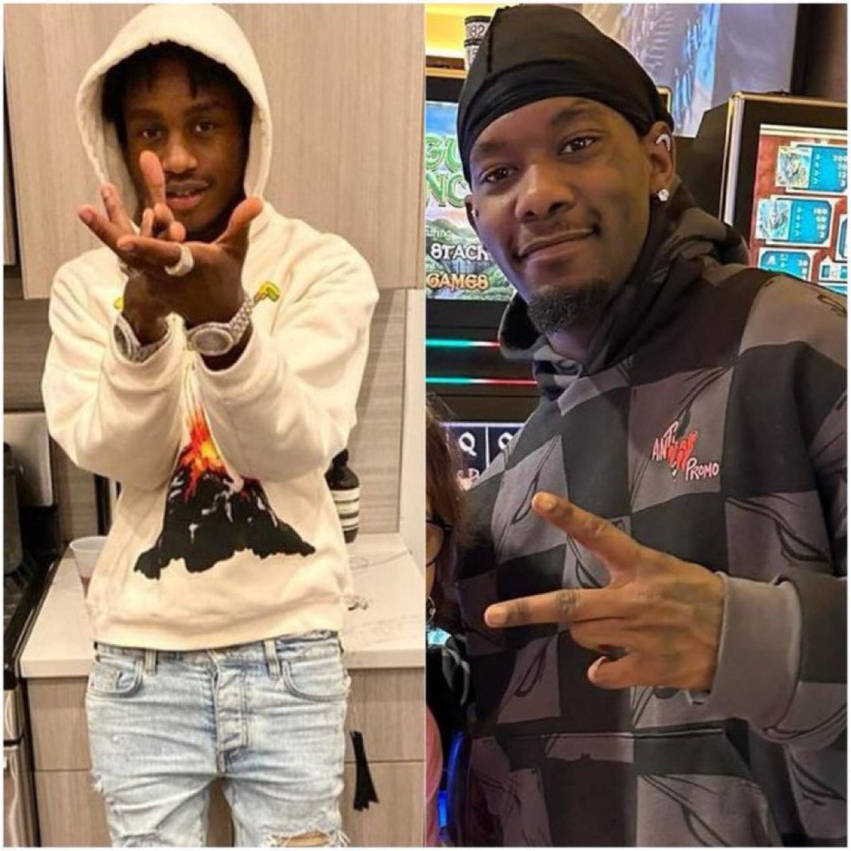 Hybrid_Ola's tweet image. Lil Tjay has reportedly been arrested in connection with the Offset shooting, allegedly linked to a gambling debt.