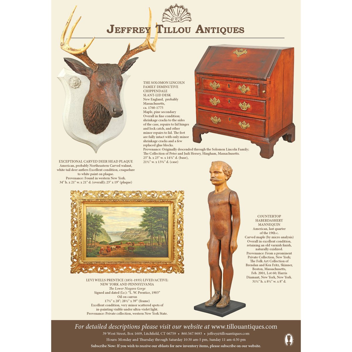 AntiqueDigest's tweet image. Full-pages in Maine Antique Digest
maineantiquedigest.com

#antiques #antique #vintage #art #artist #Americana