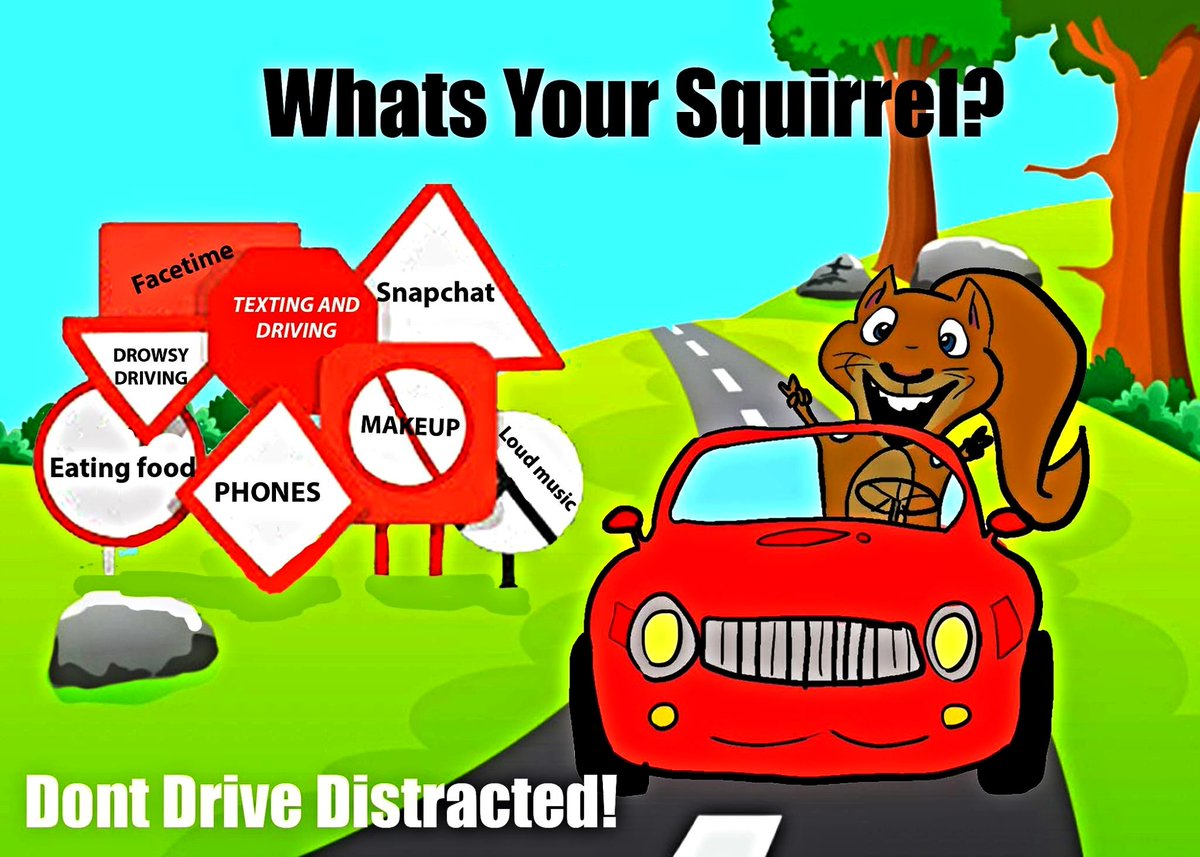 ridesafedp's tweet image. What takes your 👀 off the road? #ditchthedistractions to improve your reactions! #drivesmart