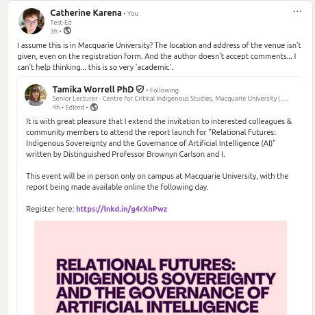 Kat (Catherine) Karena tweet media