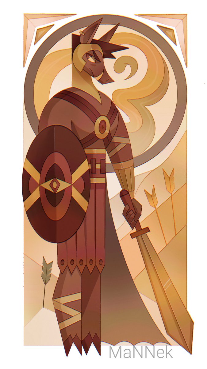 He's harsh 💪 

#art #illustration #original #mythology #ares #boar