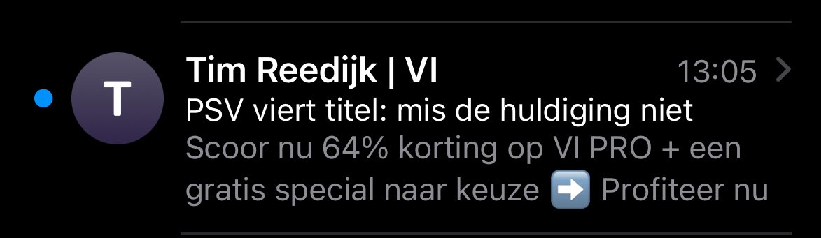 Nou liever wel Tim Reedijk