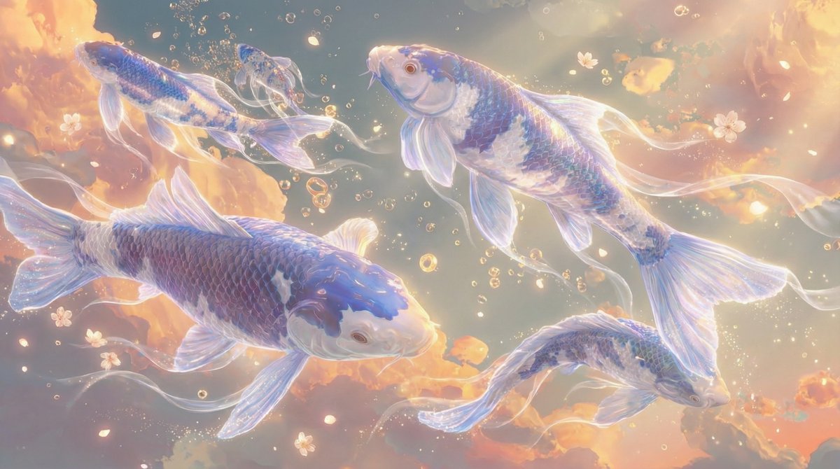 trendyvers's tweet image. Soft, slow, and silent 🫧🐟
#Aesthetic #Dreamy