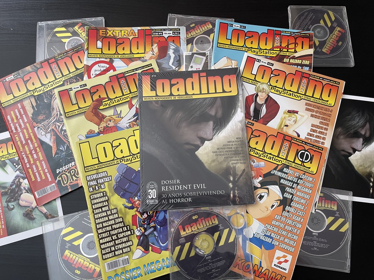 No localicé todas, pero para darle la bienvenida a este número tan especial de <a href="/loadingrevista/">Revista Loading (Oficial)</a> sobra… es  tan Loading que ha tardado siglos en volver