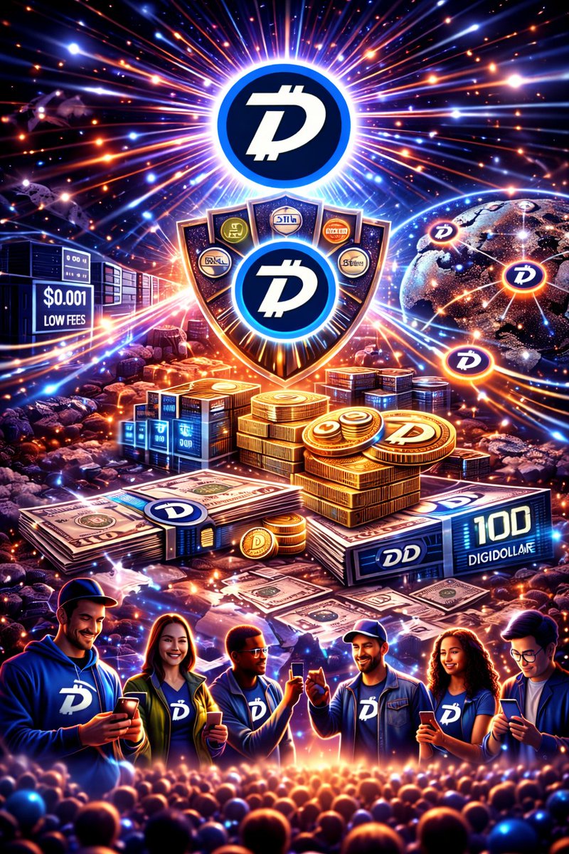 #DigiByte is gaining attention - and it’s not by accident 👇
🔐 5 mining algorithms for security
⏱️ 15-second block speed
🚫 No ICO - just a fair launch
⚡ Lightning-fast transactions
👥 A growing global movement
🪙 Fees so low you’ll forget about them
💲 DigiDollar