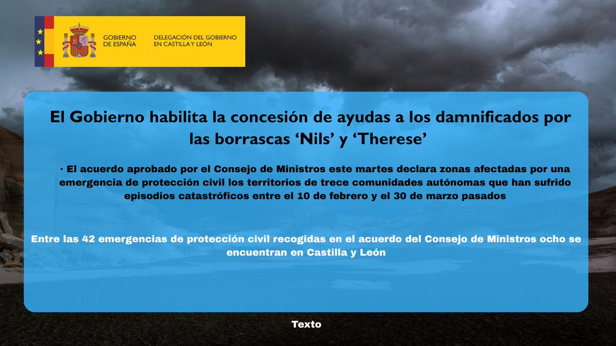 Delegación del Gobierno en Castilla y León tweet media