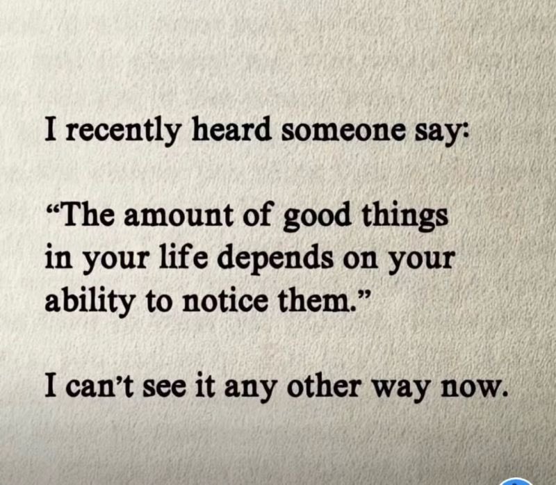Tuesday's Best - Notice

instagram.com/reel/DT9KDU4kt…

Something to think about!

Happy Tuesday!