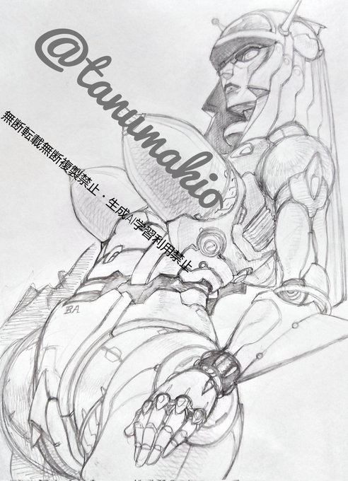 #ロボ娘なんでも投稿祭
これも🤖娘に入るのだろうかw
2023年、2024年とファイルひっくり返してみたけど2年間で先のとこれの2枚だけでした😅 