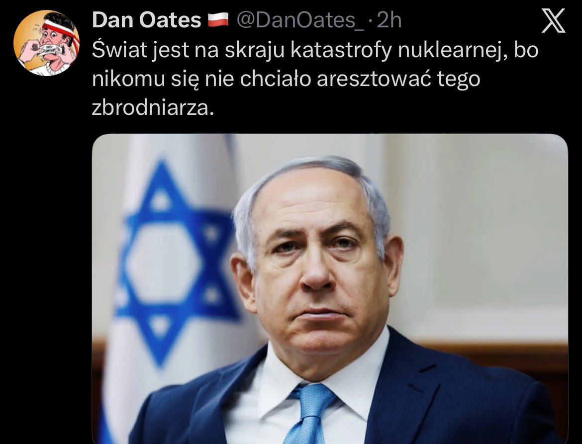 Smuci cisza czołowych polityków wobec tego co wyprawia izraelski zbrodniarz i jego amerykański sługa.