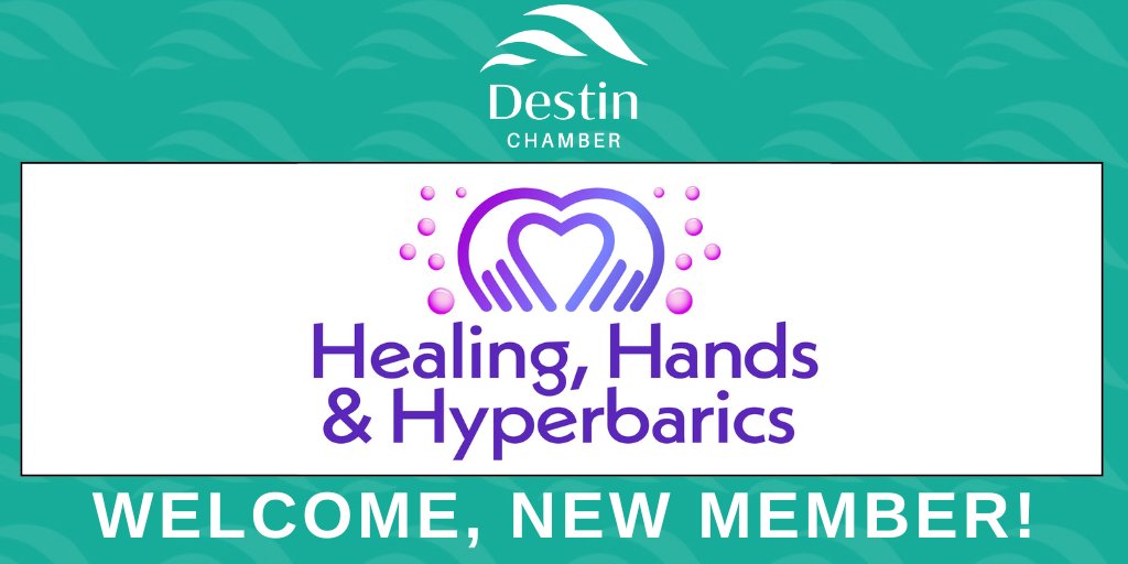 DestinChamber's tweet image. Welcome to new member Healing Hands &amp;amp; Hyperbaric, LLC! Healing Hands &amp;amp; Hyperbaric promotes health, healing, &amp;amp; balance through massage therapy, Sunlighten mPulse sauna, red light therapy, &amp;amp; a wellness hyperbaric chamber. facebook.com/profile.php?id… #DestinChamber #ChamberStrong