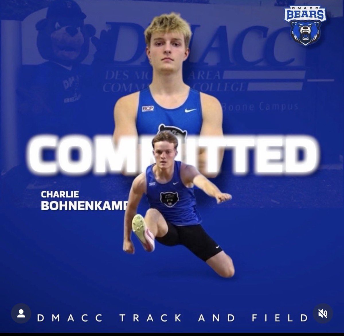DCGMUSTANGBB's tweet photo. Way to go Charlie!  Excited for you! https://t.co/JxQJXhYLQ1