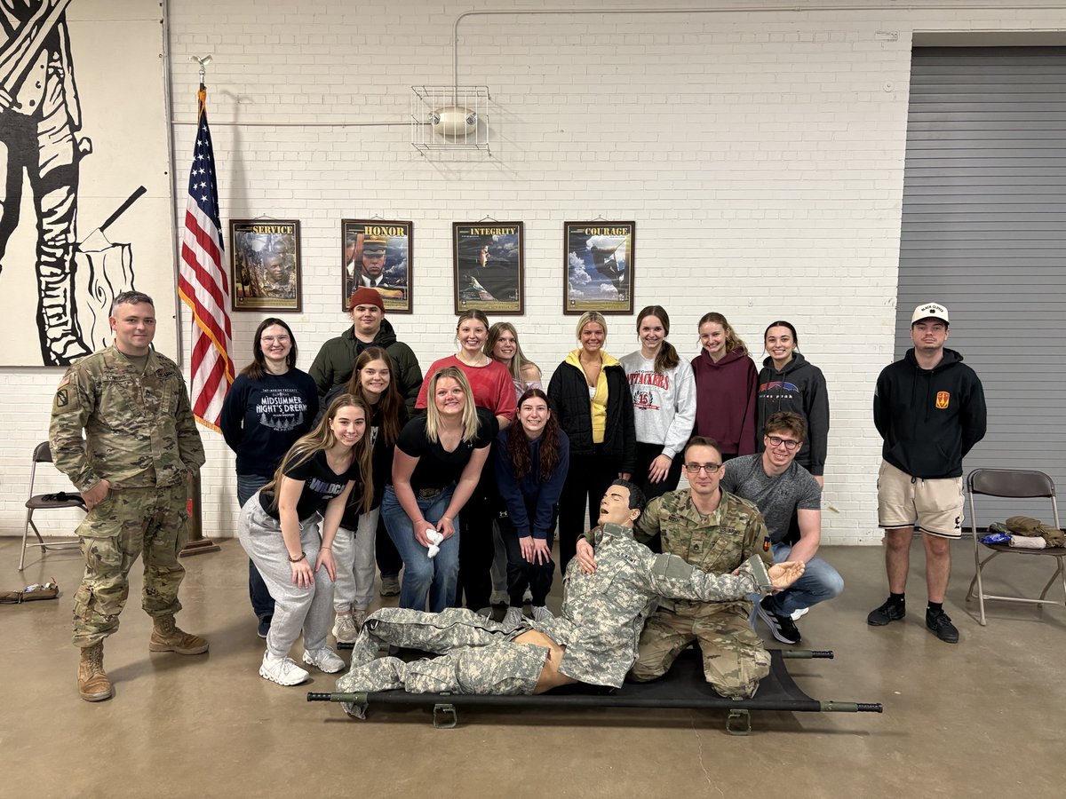 KansasGuard's tweet photo. TRENDING THIS WEEK: Military Science and Leadership program open to all Fort Hays State University students

Read the full story here: https://t.co/oMoURKeP9L https://t.co/5RKtJsURUe
