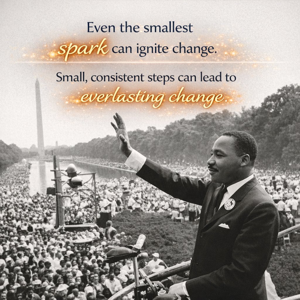 AmericanClinics's tweet image. Even the smallest spark can ignite change. Small, consistent steps can lead to everlasting change.
#IgniteChange #SmallStepsBigImpact #ConsistentGrowth #EverlastingChange #EmpowermentThroughAction