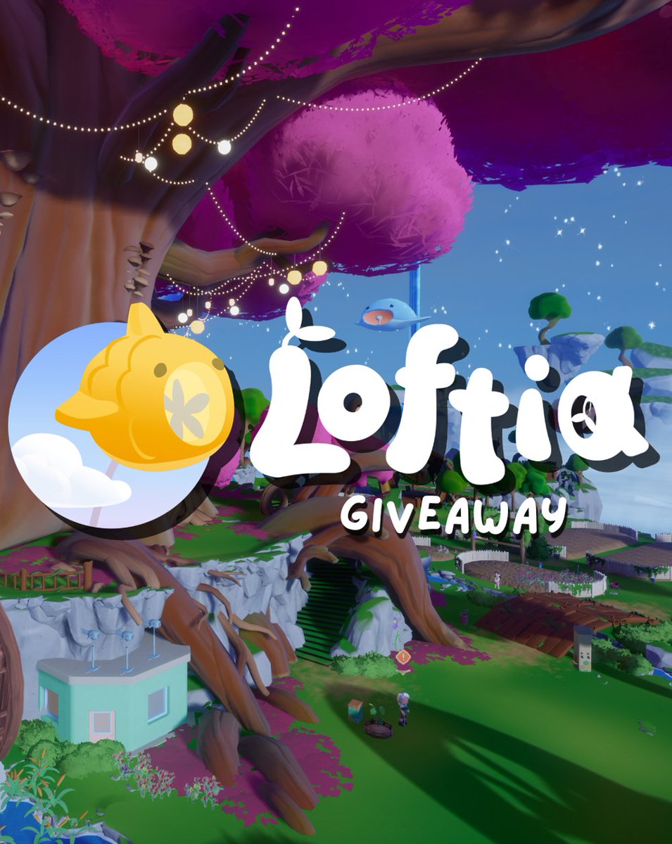 Adrehh_TTV's tweet image. 🌿 Want to play Loftia early? Loftia has given me 2 Closed Beta playtest keys to giveaway to my community!  

Loftia is a cozy solarpunk MMO where you can farm, craft, build your home and explore floating islands with friends.  

How to enter: 
🌱 Follow me 
🌱 RT this post 
🌱