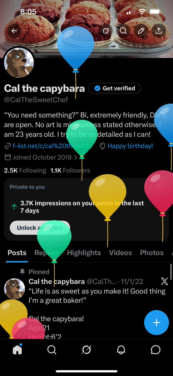 Cal the capybara tweet media