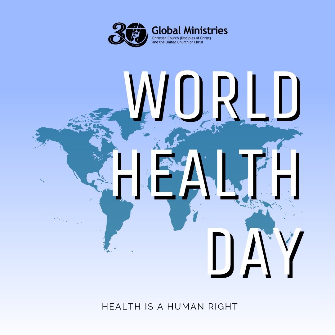globalmins's tweet photo. On World Health Day, Global Ministries gives thanks for partners and communities working together for healing, wholeness, and access to care for all—honoring the vision championed by the World Health Organization that health is a human right. https://t.co/6q91L7qNuT