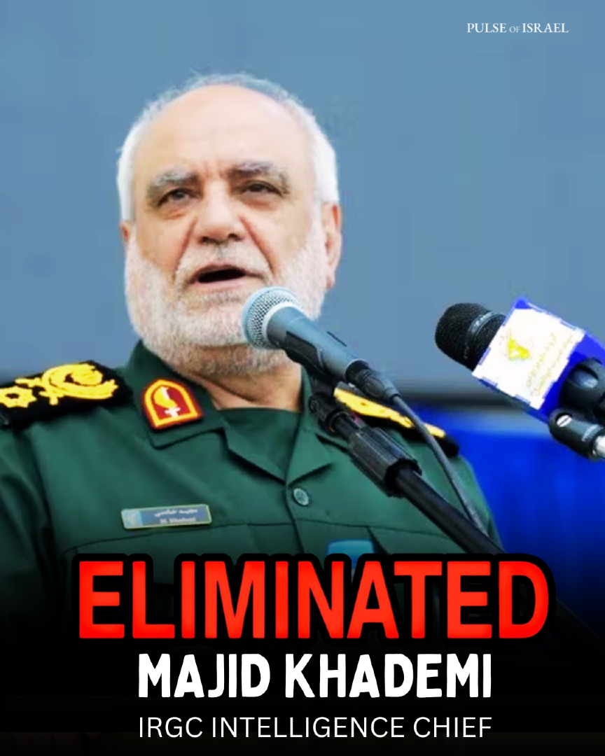 aviabelow's tweet image. Target Acquired. Target Neutralized. 🚫

Who: Majid Khademi (IRGC Intelligence Chief)

Status: Eliminated

Context: Targeted strike amid rising tensions.

‘We will continue to hunt them down’: IDF

Score one for the good guys. 👊

#Israel #MilitaryUpdate #Intelligence #Shorts