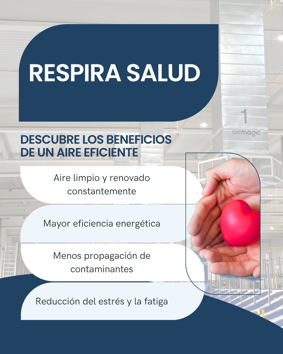 ¿Te has planteado alguna vez la calidad del aire que respiras en tu trabajo? 

En el Día Mundial de la Salud queremos recordar que 👉 la calidad del aire también es importante.

💬¿Te preocupa el aire que respiras?

#DíaMundialDeLaSalud #SaludLaboral #EficienciaEnergética
